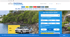 Desktop Screenshot of martiniquecar.com